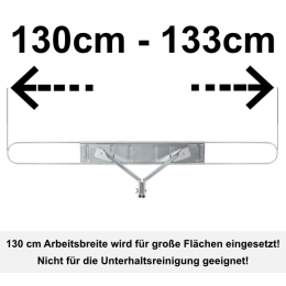 Trocken Wischmopp 130 cm Acryl ORO 580