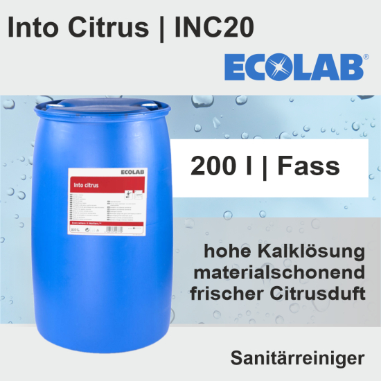 Into Citrus Sanitärreiniger 200 l INC20