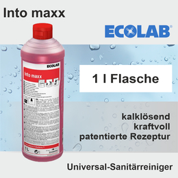 Into Maxx Universal-Sanitärreiniger I 1l I Ecolab