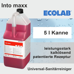 Into Maxx Universal-Sanitärreiniger I 5l I Ecolab