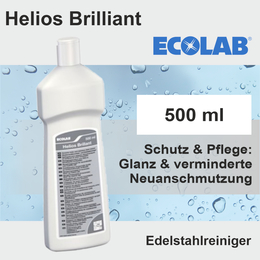 Helios Brillant I 500ml Edelstahlreiniger I Ecolab
