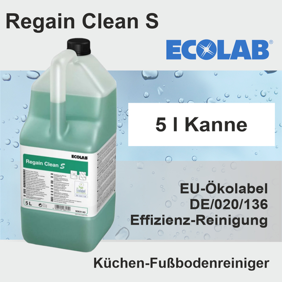 Regain Clean S I 5l Küchenfußbodenreiniger I Ecolab