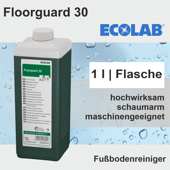 Floorguard 30, 1l Fubodenreiniger I Ecolab