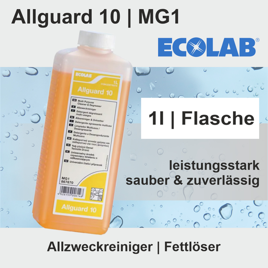 Allguard 10 Allzweckreiniger und Fettlser 1l MG1 I Ecolab