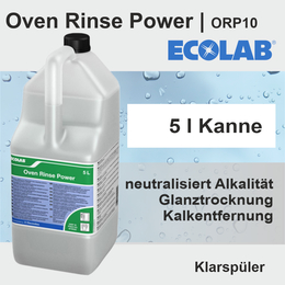 Oven Rinse Power I 5l Klarspler ORP10 I Ecolab