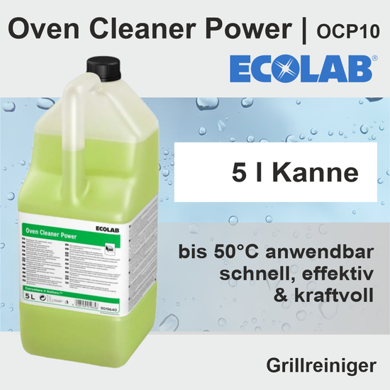 Oven Cleaner Power OCP10 I 5l Grillreiniger I Ecolab