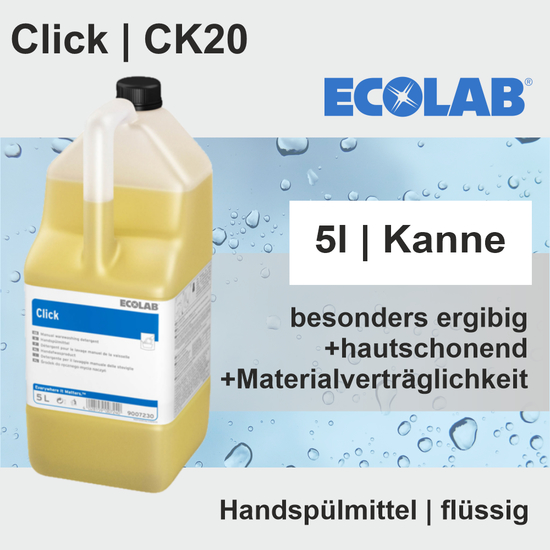 Click I5l Handsplmittel, flssig CK20 I Ecolab