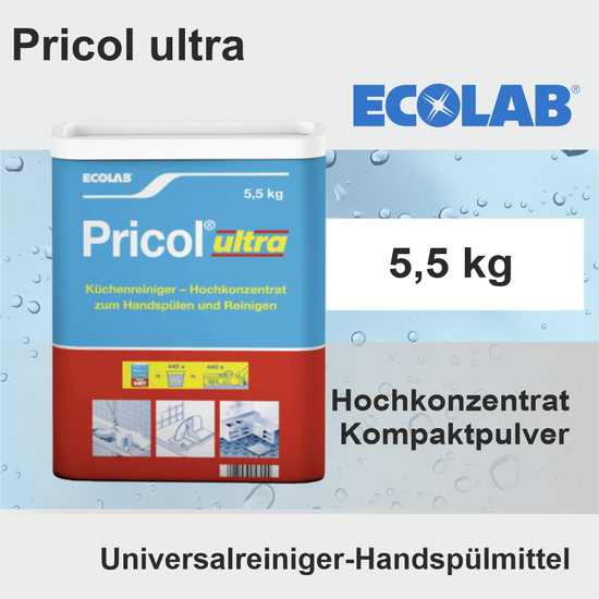 Ecolab Pricol ultra 5,5 kg Handspülmittel