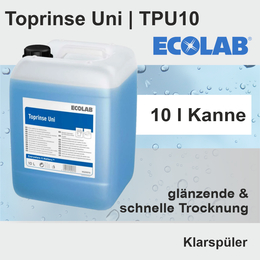 Toprinse uni I 10l Klarspüler, flüssig TPU10 I Ecolab
