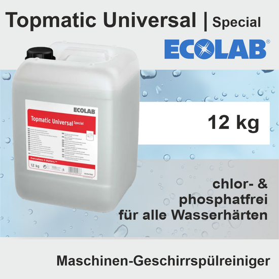 Ecolab Topmatic Universal Special 12kg Flüssigreiniger