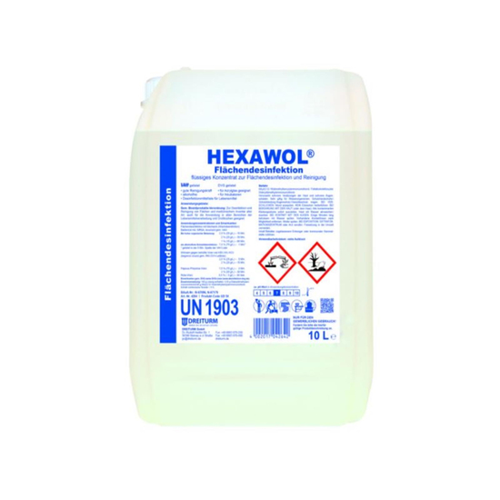 HEXAWOL Flchendesinfektion 10l - 4264 I Dreiturm