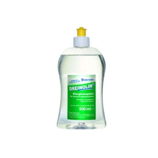 DREIWOLIN Klarglanzspüler 0,5 l - 4219 Dreiturm