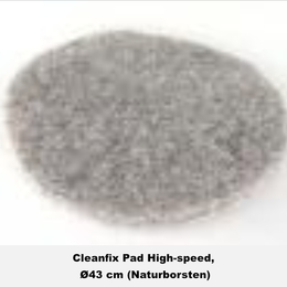 Pad High-speed, Ø43 cm (Naturborsten) I Cleanfix