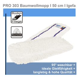 PRO 303 Baumwollmopp I 50 cm I Igefa
