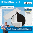 Brillant Mopp weiß 40 cm