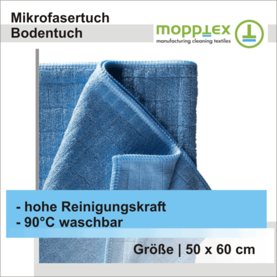 Bodentuch Mikrofasertuch 50 x 60 cm