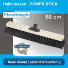 Hallenbesen Qualitätsmischung 60 cm POWER Stick
