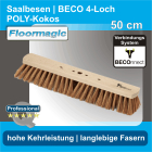 Saalbesen POLY-Kokos 50 cm BECO 4-Loch