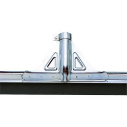 Profi Wasserschieber 55 cm Metall mit Wasserrinne