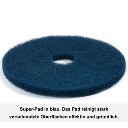 Superpad 152mm 6 in blau I 5 Stck I Floormagic