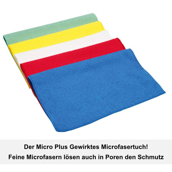 Mikrofasertcher - Micro Plus wei 40x40cm I Meiko Textil