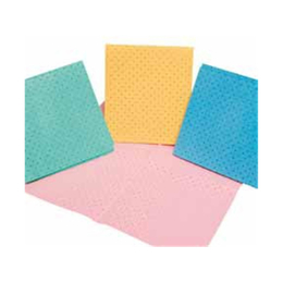 color Tücher perforiert, rosa, 37x38cm I Meiko Textil