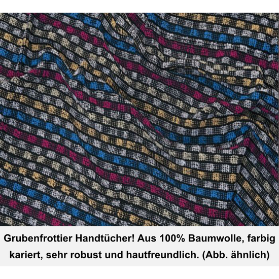 Gruben-Frottierhandtcher 45x90cm I Meiko Textil
