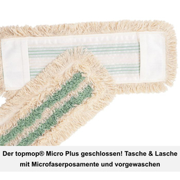 micro plus topmop geschlossen mit Lasche 40 cm I Meiko Textil