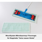 WischSystem "keine nassen Hände" Mikrofasermop 40 cm