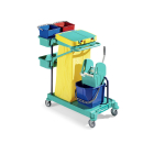 Putzwagen mit einem Eimer Spani 1031 Trolley-System