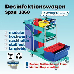 Desinfektionswagen Spani 3060 I Trolley-System