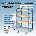 Hausdamenwagen Hotel Darmstadt - professioneller Hotelwagen für Housekeeping