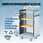 Servicewagen K2S1E – professioneller Hotelwagen für Housekeeping und Reinigung