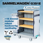 Sammelwagen Hotel 920 Heilbronn - professioneller Wäsche- und Housekeepingwagen für Hotels