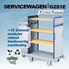 Servicewagen Pensionen 923 Wolfsburg – professioneller Hotelwagen für Housekeeping und Reinigung