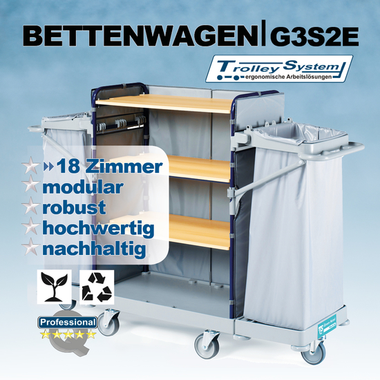Bettenwagen Hotel 925 Pforzheim von trolley-system.com