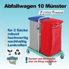 Abfallwagen 10 Münster Trolley-System