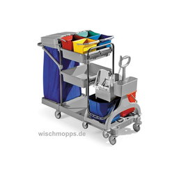 Reinigungswagen Premium Spani 3040 I Trolley-System
