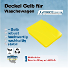 Gelber Deckel für unseren Wäschewagen Trolley-System