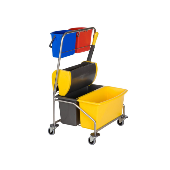 Nasswischwagen Twixter 2 aus Edelstahl