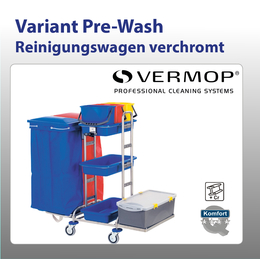 Variant Pre-Wash Reinigungswagen I Vermop