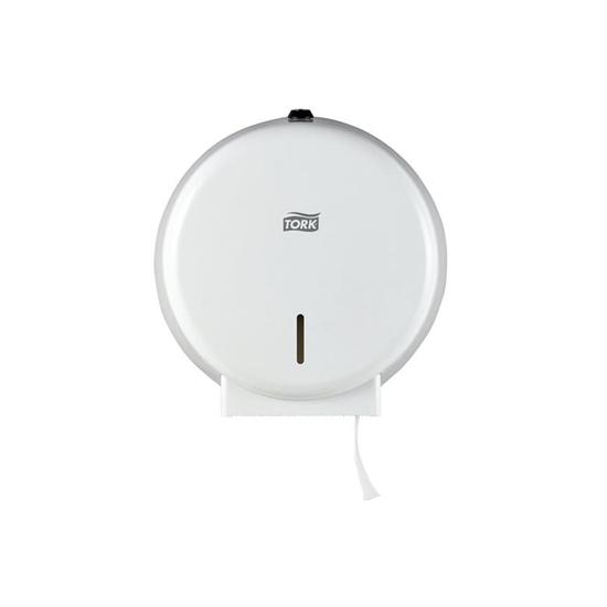 Tork T2 Toilettenpapierspender Mini Jumborolle Metall weiß