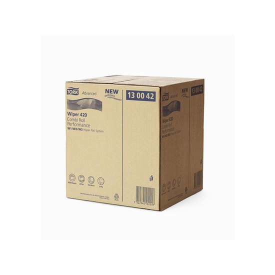 Tork W1 Einwegputztuch 2lg hochweiß 26x34cm 750 Tücher
