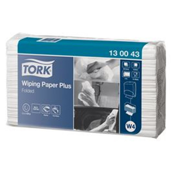 Tork W4 saugstarkes Wischtuch 2lg hochweiß 39x32cm 1.000...