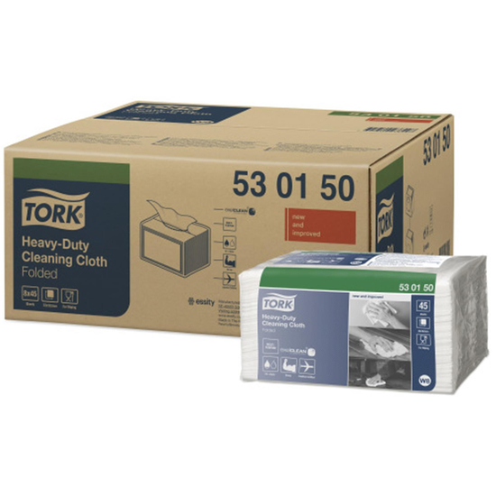 Tork W8 Reinigungstücher 360 Einzeltücher 1lg weiß