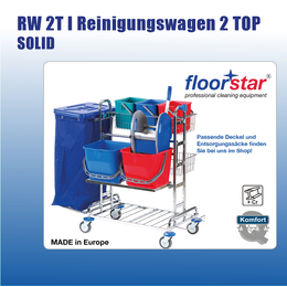 RW 2T I Reinigungswagen 2 TOP SOLIDI Floorstar