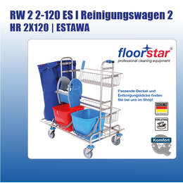 RW 2 2-120 ES I Reinigungswagen 2 - HR 2X120 - ESTAWAI...