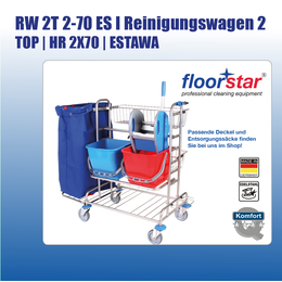 RW 2T 2-70 ES I Reinigungswagen 2 TOP - HR 2X70 - ESTAWA...