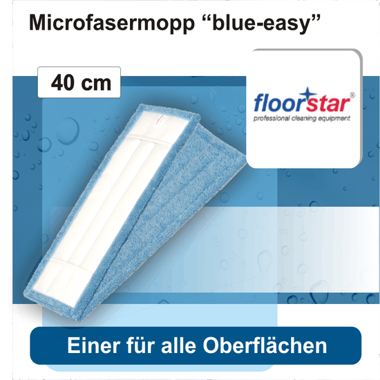 Microfasermopp blue-easy 40 cm I Floorstar