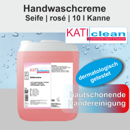 Handwaschcreme Seife rosé 10 l katiclean